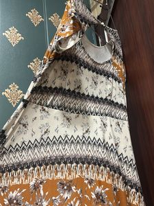 long ethenic gown