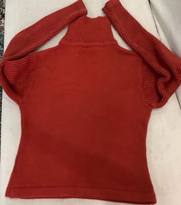 Stylish Knit Turtleneck Sweater - USA Product