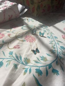 Butterfly Necklace &amp; Earring Set