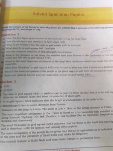 Effective Map Reading ICSE Vol II