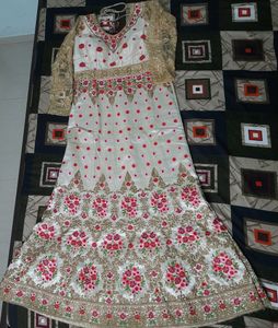 Embroidered Anarkali Dress