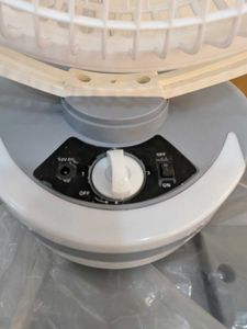 RECHARGABLE TABLE FAN 12"