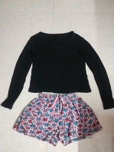 short- tshirt set