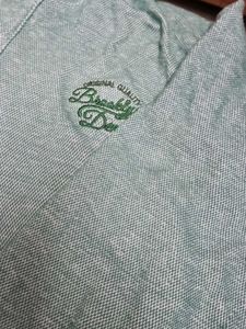 Green Hoodie with Embroidered Logo