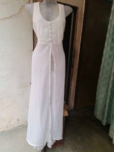 Elegant White Maxi Dress