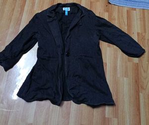 Dark Gray Blazer Jacket