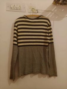 Striped Long Sleeve Top