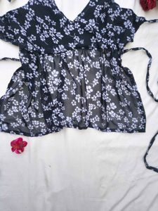 Fairycore halter backless top 🌷