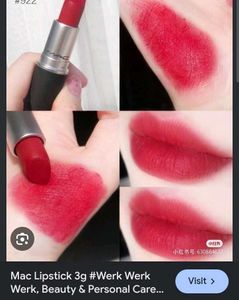 Original Mac powder kiss lipstick full size