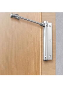 JOVIRA Automatic Door Closer, Adjustable Spring St
