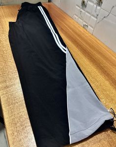 Check Offer in bio- Black &amp; Grey Track Pant