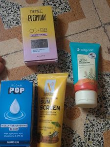 Skincare Set - CC Cream, Moisturizer & Serum