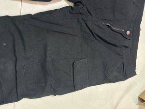 Black Cargo Pants
