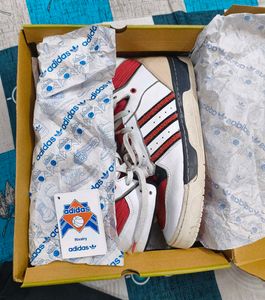 Adidas Rivalry Sneakers - Black, Red &amp; White
