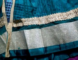 Partywear Net Sea Green Heavy 4 Piece Suit