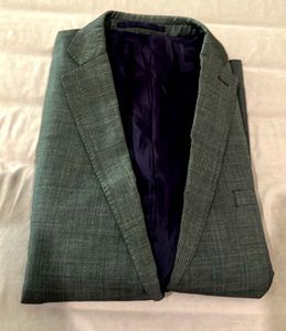 Men's Charcoal Grey Blazer- Padded shoulder