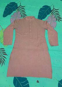 Men's Casual Kurta with White Salwar