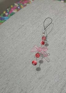 Cute Bow Keychain/phone Charm