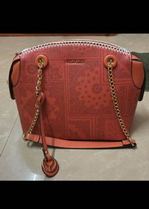 Zouk Handbag+allensollybag+pink wallet combo