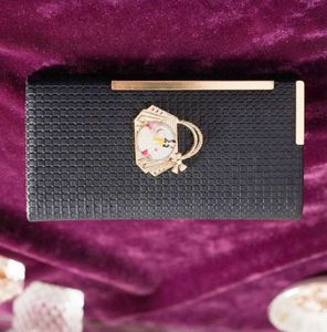 Elegant Textured Black Wallet