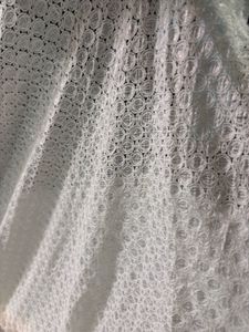 White Dress Material Clothes 7 Meter Approximately