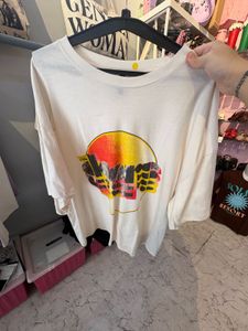 Vintage Graphic Print T-Shirt- 3xl