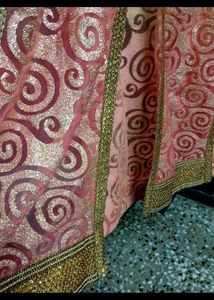 Party Wear Net Chumki Kurta