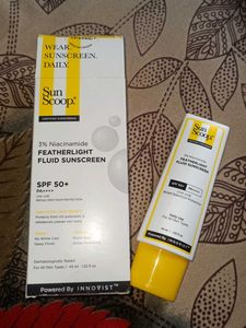 Sun Scoop Featherlight Fluid Sunscreen SPF 50+