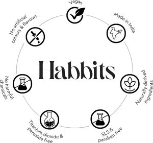 Habits Teeth Whitening Powder &amp; 2 Toothbrushes