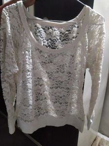 White Lace Top