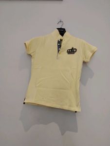 Stylish Yellow Polo T-Shirt