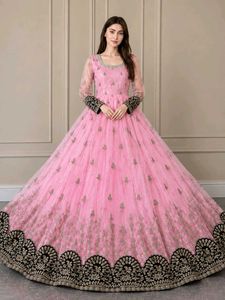 Stunning Pink Embellished gown