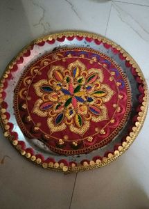 Decorative Pooja Thali