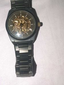 Fossil Skeleton Automatic Watch