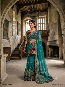 Beautiful Handcrafted Saree