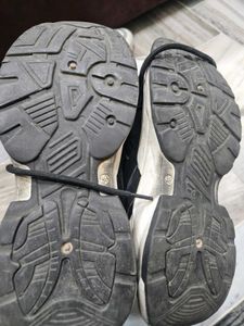 Black Chunky Sneakers