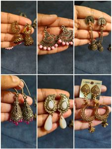 6 Pairs Earrings Set