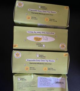 Super Bottoms Disposable Easy Clean Top Sheets