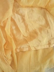 Yellow sarara set with heavy dupatta