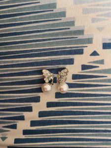 Cute Butterfly Pearl Earrings