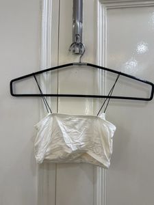 White Bralette Top