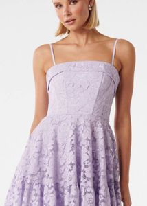 Premium : Lavender Lace Dress