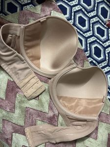 Strapless Padded Bra - Nude