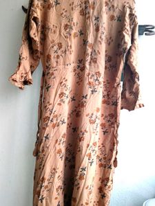 Floral Print Kurta