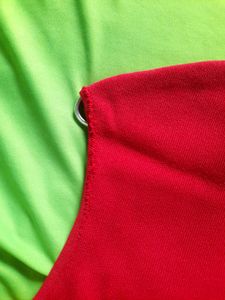 Unique Retro Polo Red Sleeveless Mini Dress pocket