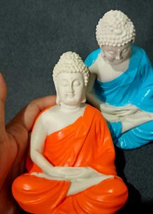 Set of 2 Buddha Idols