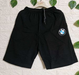 BMW Black Athletic Shorts