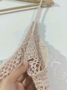 Crochet Button-Down Tank