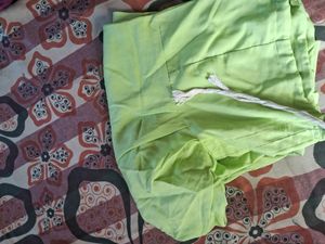 Never Used Lime Green Embroidered Salwar Kameez