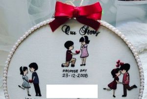 Couple's Special Day Embroidery